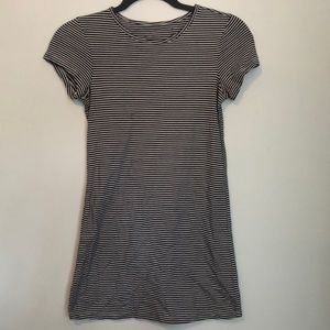 Striped nautical t-shirt dress